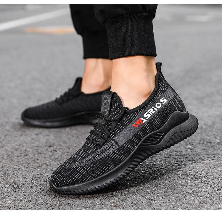 Mens Running Shoes Breathable Lightweight Shockproof Casual Walking Shoes Fashion Sports Sneakers