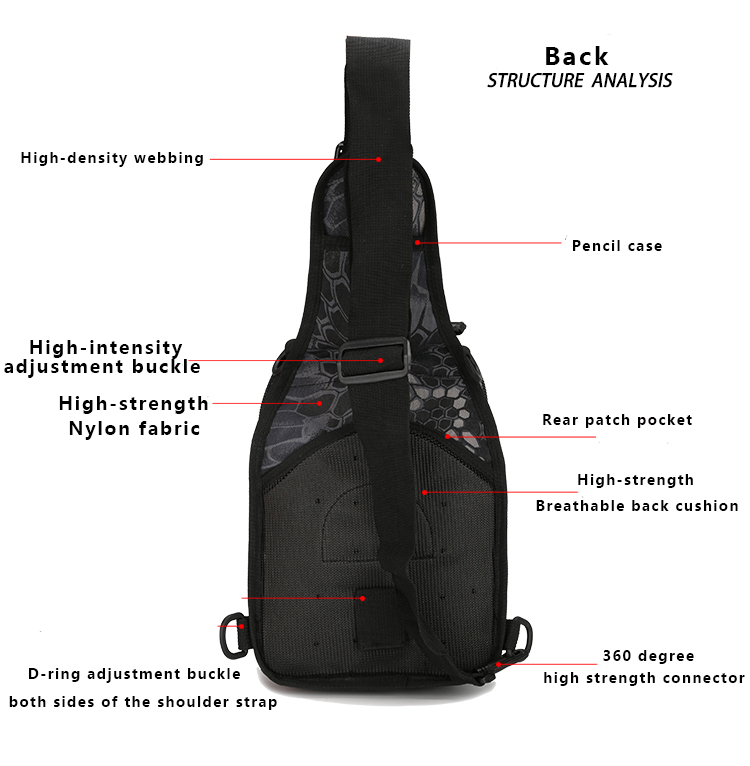 Hiking Trekking Backpack Sports Climbing Shoulder Bags Tactical