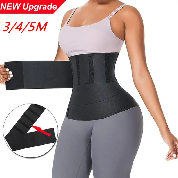 New Arrvial Widen Snatch Me Up Bandages Wrap Lumbar Body Shaper Tummy Control Waist Support Trainer for Women
