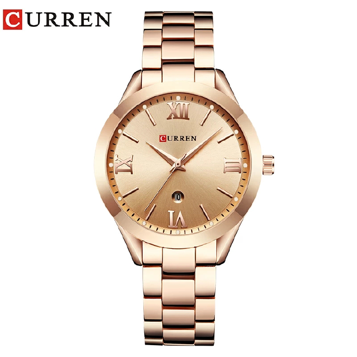 CURREN Gold Watch Women Watches Ladies Steel Women's Bracelet Watches Female Clock Relogio Feminino Montre Femme