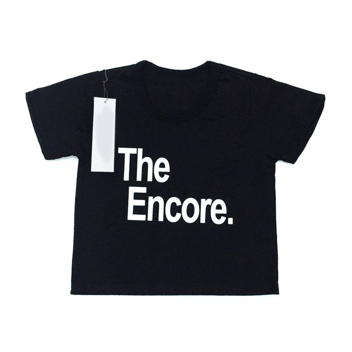 Summer Baby Unisex Casual Short Sleeves Letters Printing Round Collar T-shirt