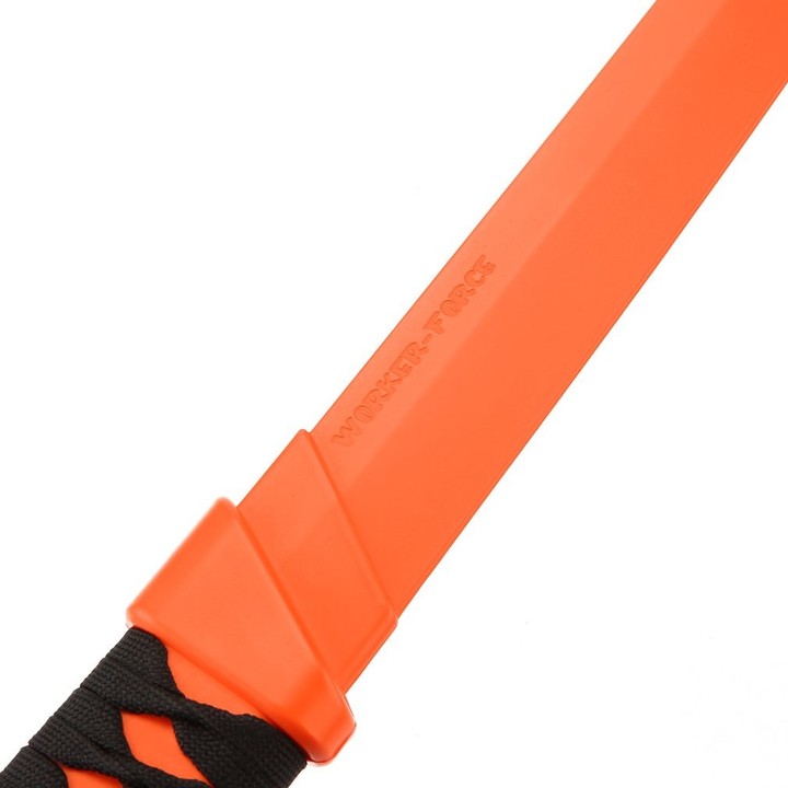 Worker PU Samurai Sword with Soft Knifepoint for Safety Fit for NERF Toy Gun