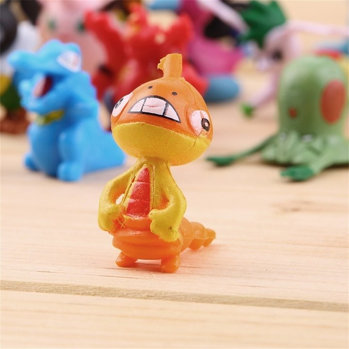 24PCS Cute Lovely Apperance Characters PVC Figures Model Toy Party Kid Gift