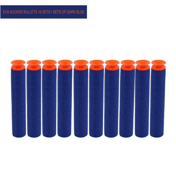 New 10pcs/set Professional 7.2cm Darts Blasters Toy Gun Bullet Set