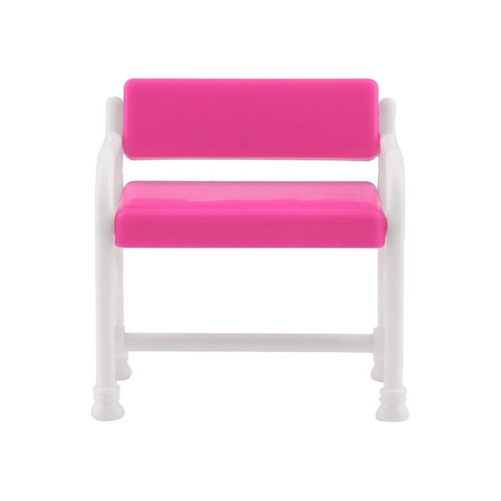 Dressing Table &amp; Chair Accessories Set For Barbies Dolls Bedroom Furniture