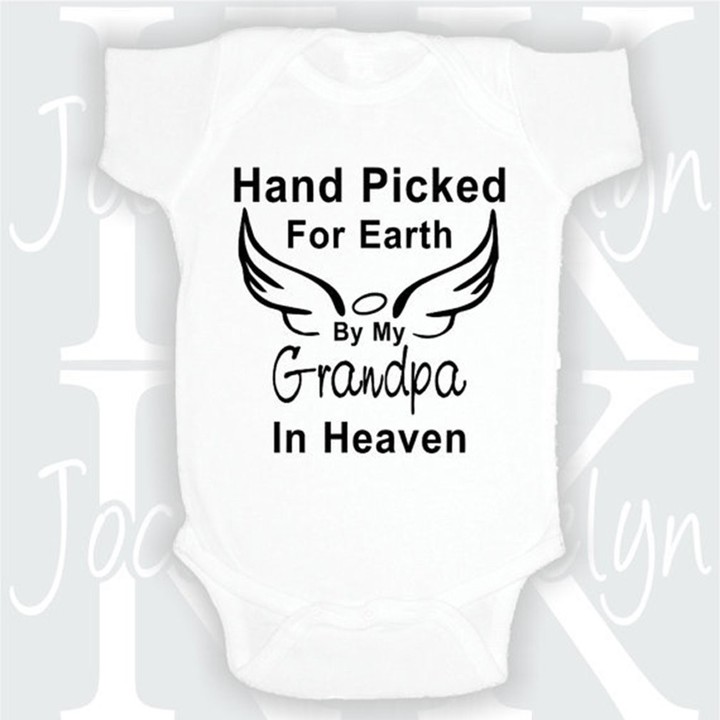 Baby Short Sleeve Romper Angel Wings &amp; Letter Printed Bodysuit Pullover