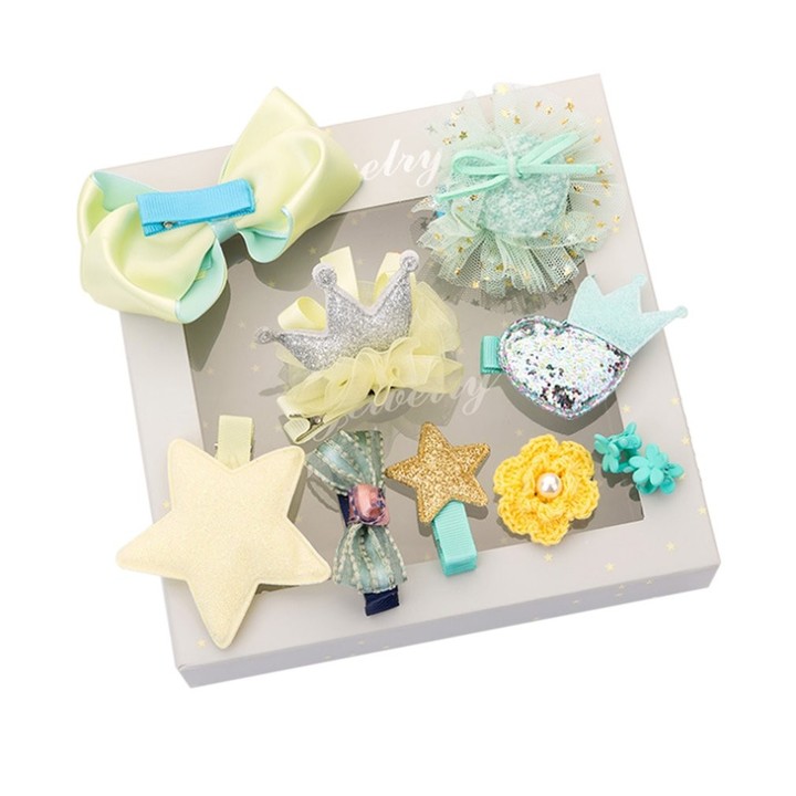 10Pcs Baby Hair Pins Baby Mini Small Hair Clips Safety Hair Pins Barrettes
