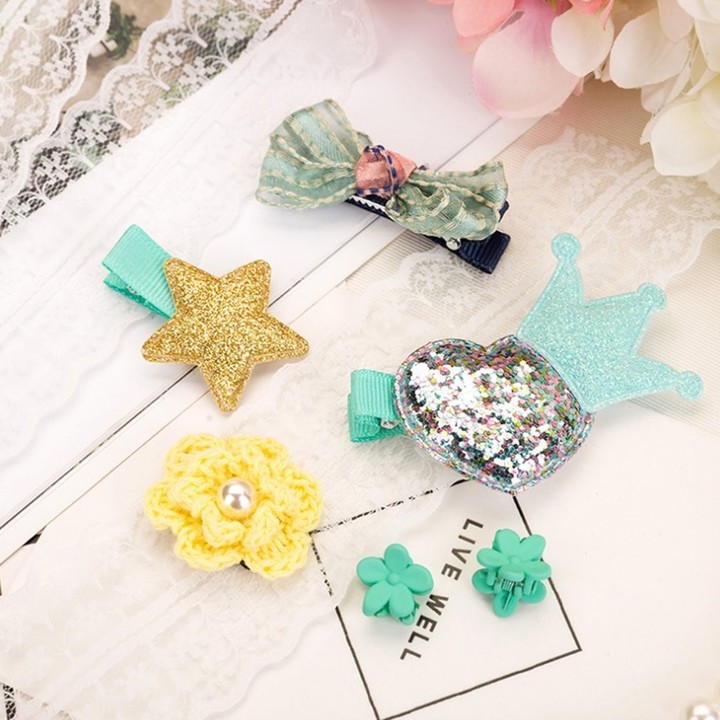 10Pcs Baby Hair Pins Baby Mini Small Hair Clips Safety Hair Pins Barrettes
