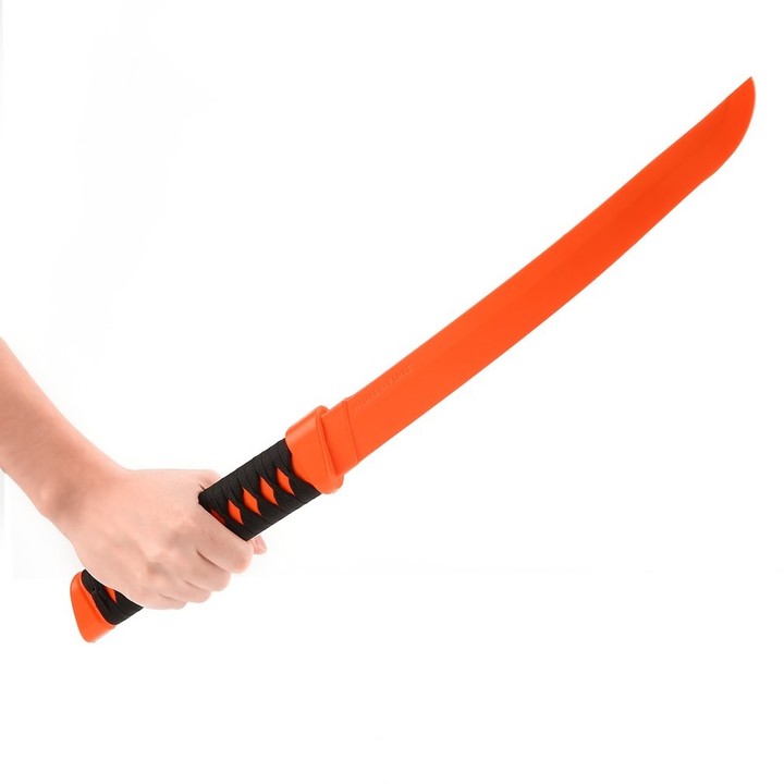 Worker PU Samurai Sword with Soft Knifepoint for Safety Fit for NERF Toy Gun