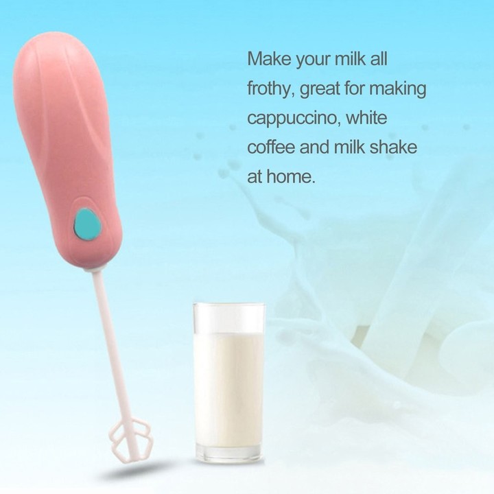 Portable Handheld Electrical Drinks Milk Frother Foamer Whisk Mixer Stirrer