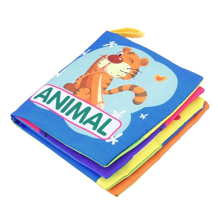 (Buy 2 Get 3) Portable Early Educational Cloth Book Colorful Soft Toys Pecfect For Babies