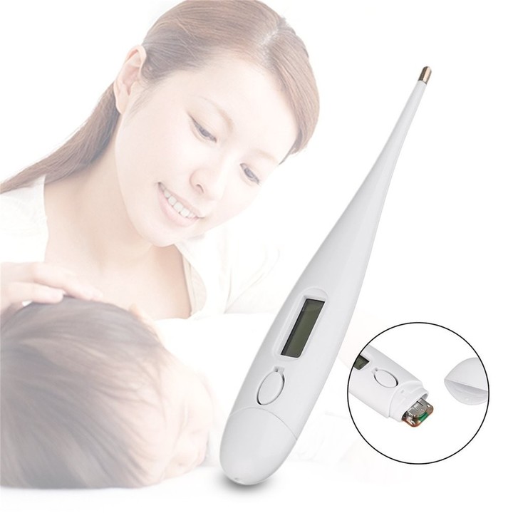 Oral Digital LCD Thermometer Baby Kids Adult Temperature Mouth Body Beeper