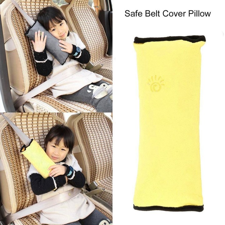 Cushion Vehicle Car Seat Belt Baby Kid Shoulder Pad Cover Pillow Head Support