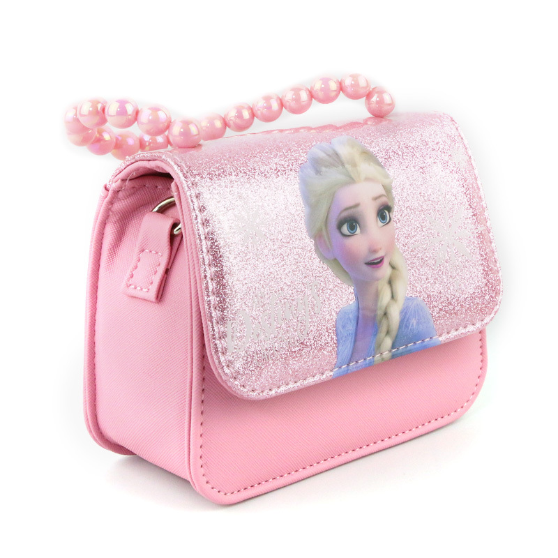 Disney children&apos;s handbag Issa messenger bag ice and snow 2 Pearl Bracelet Bag Shoulder Bag