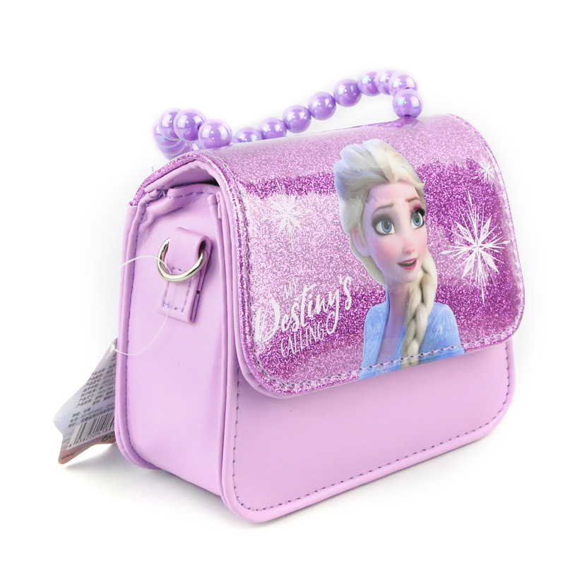 Disney children&apos;s handbag Issa messenger bag ice and snow 2 Pearl Bracelet Bag Shoulder Bag