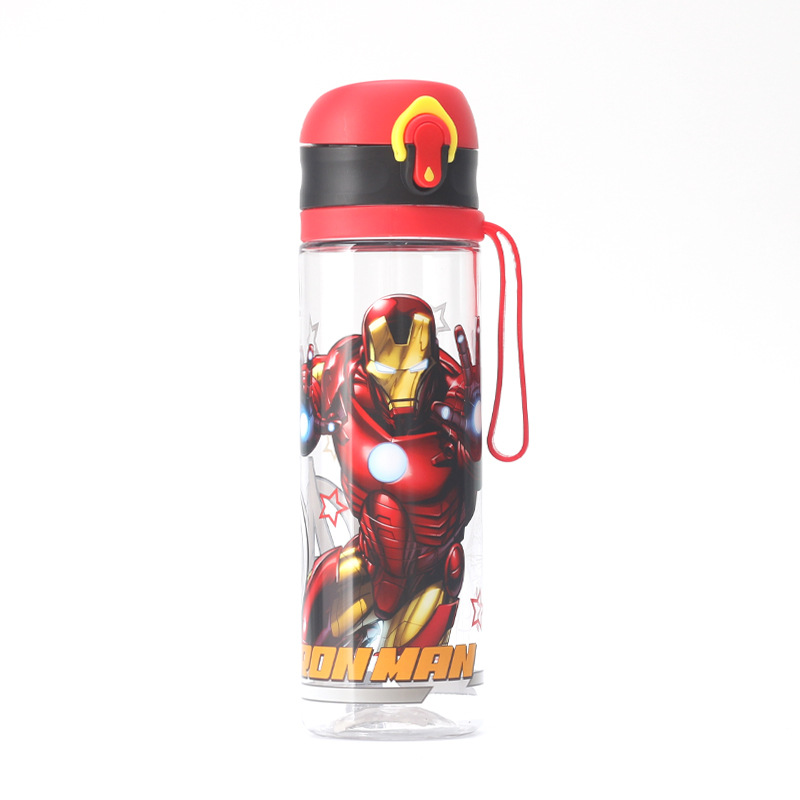 Disney plastic water bottle portable direct drinking water bottle leak proof and bounce proof