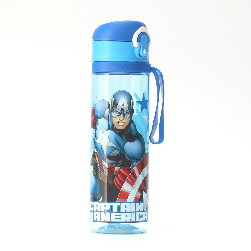 Disney plastic water bottle portable direct drinking water bottle leak proof and bounce proof
