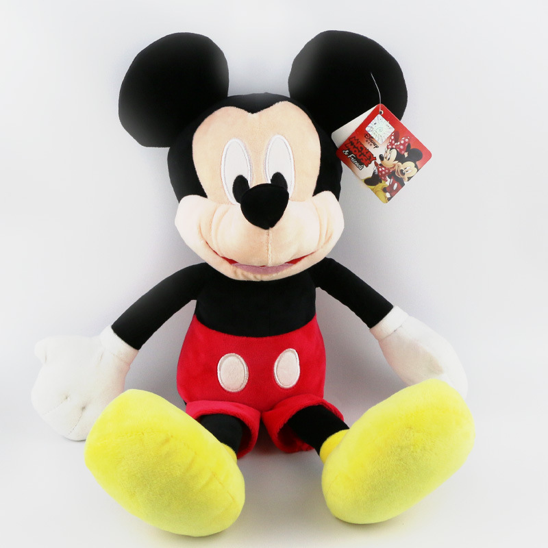 Disney Mickey Minnie doll plush toy Mickey Mouse Doll pillow lovers doll wedding birthday present
