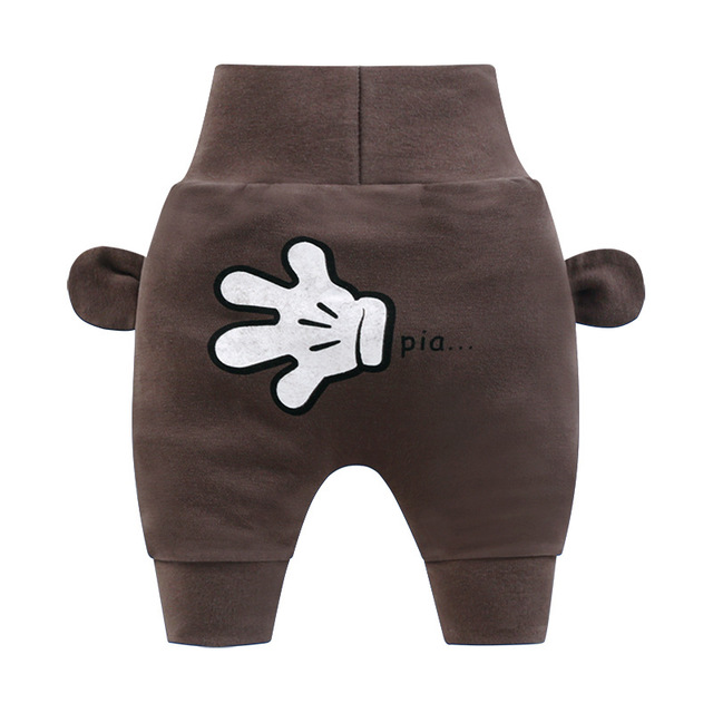 Boys loose pants baby high waist belly pants children&apos;s Harem Pants