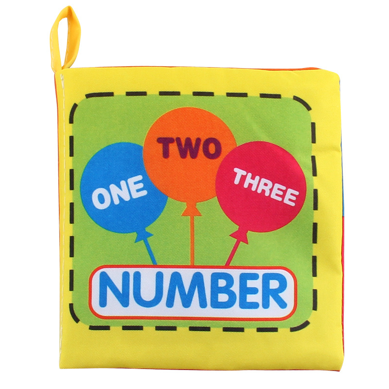 (Buy 2 Get 3) Portable Early Educational Cloth Book Colorful Soft Toys Pecfect For Babies