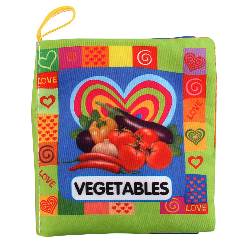 (Buy 2 Get 3) Portable Early Educational Cloth Book Colorful Soft Toys Pecfect For Babies