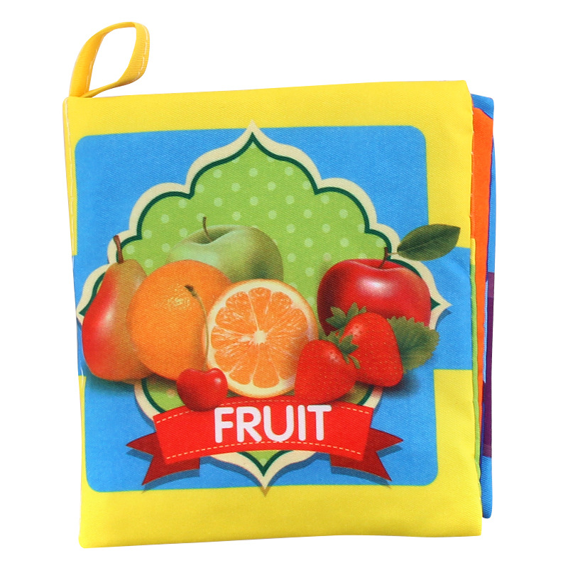(Buy 2 Get 3) Portable Early Educational Cloth Book Colorful Soft Toys Pecfect For Babies