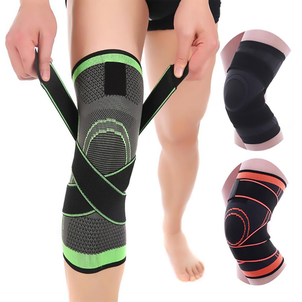1PC not a pair  Kneepad Elastic Bandage Pressurized Knee Pads Knee Support Protector