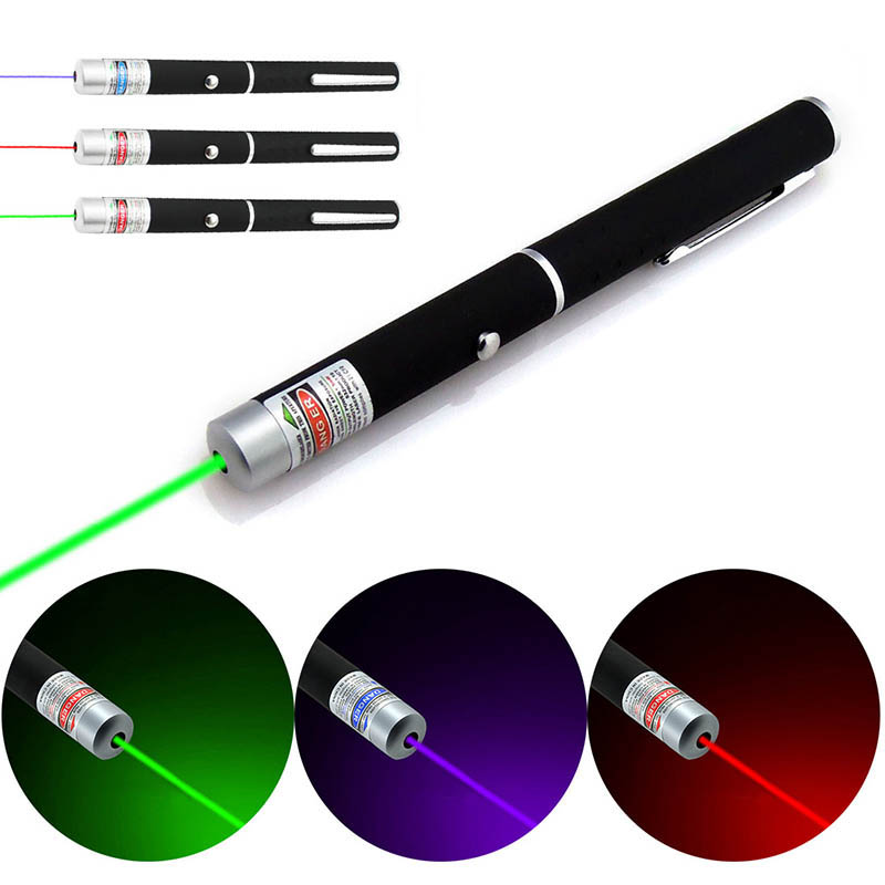 Laser Pointer Pen Sight Laser 5MW High Power Powerful Green Blue Red Hunting Laser Device Survival