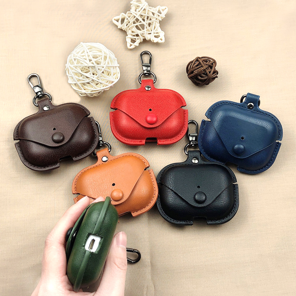 Soft Case For Apple Airpods  pro  Accessories Cover For AirPods Pro Case Luxury Leather