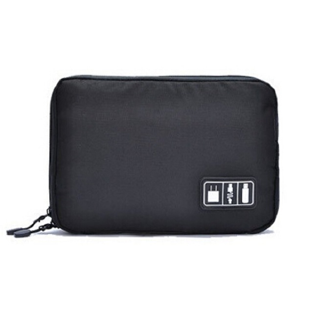 1pc Travel Electronics Cable Organizer Bag Portable Storage Case for Mobile Phone