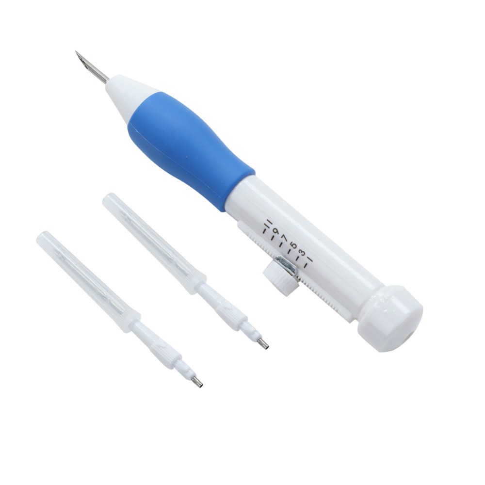 DIY Magic Embroidery Pen Set ABS Needle knitting Art Handmaking Sewing Poking Cross Stitch Tools