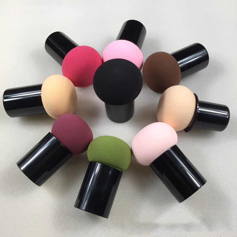 1pcs Mushroom head Shape Cosmetic Puff Makeup Sponge Face Liquid Foundation Cream Make