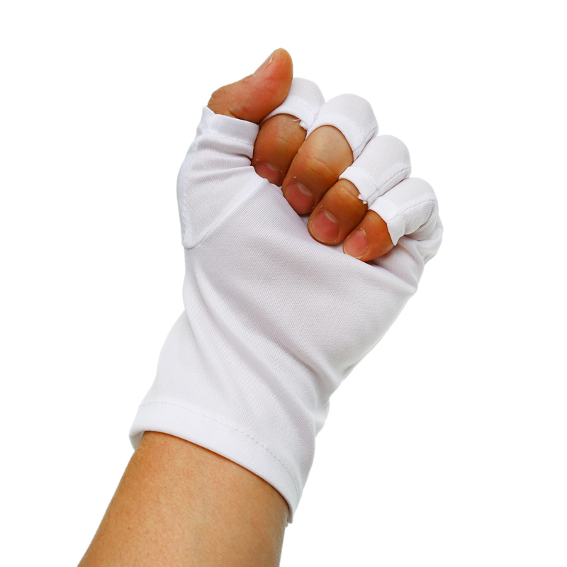2Colors Anti UV Radiation Protection Gloves LED Lamp Nail UV Protection Glove Nail Art Gel Nail