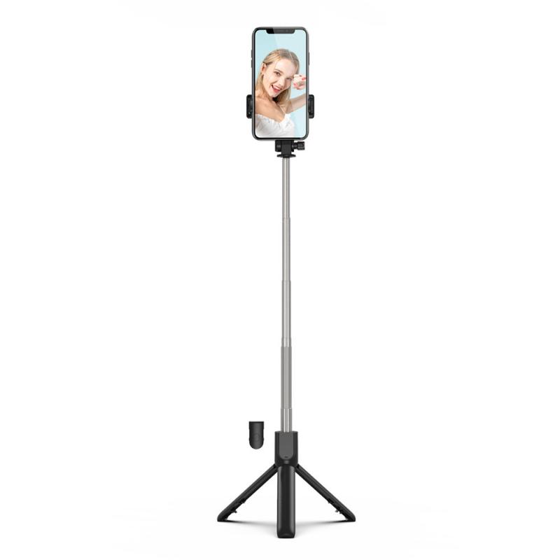3 In 1 Wireless Bluetooth Selfie Stick Foldable Mini Tripod Expandable Phone Charms