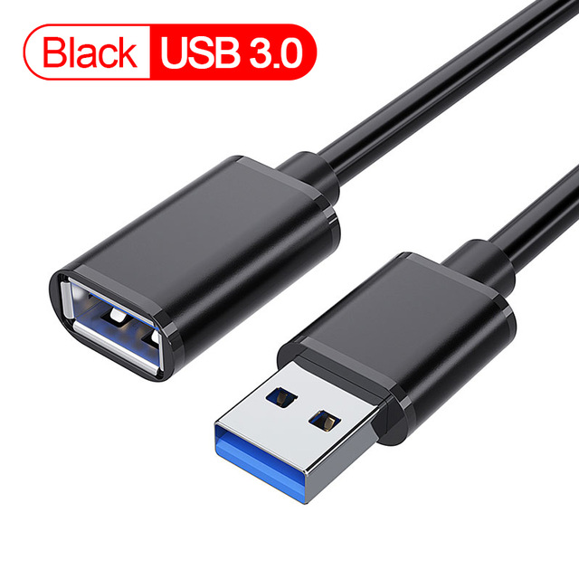 Essager USB Extension Cable USB 3.0 Cable For TV PS4 Xbox SSD 5GB USB3.0 Extender Data Cord Male