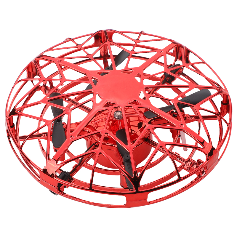 Mini Helicopter RC UFO Dron Aircraft Hand Sensing Infrared RC Quadcopter Electric Induction Toys