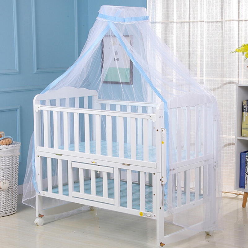 1* Mosquito Net just A net Baby Bed Mosquito Net Mesh Dome Curtain Net for Toddler Crib Cot Canopy