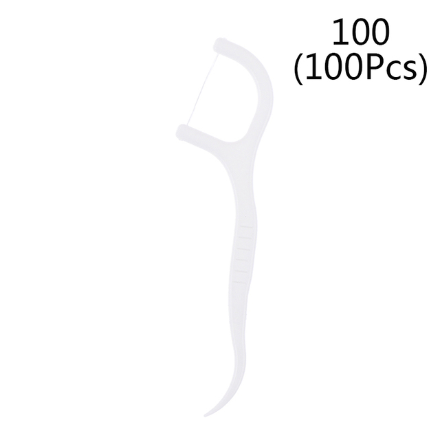 100pcs/lot Dental Flosser Oral Hygiene Dental Sticks Dental Water Floss  Kitchen