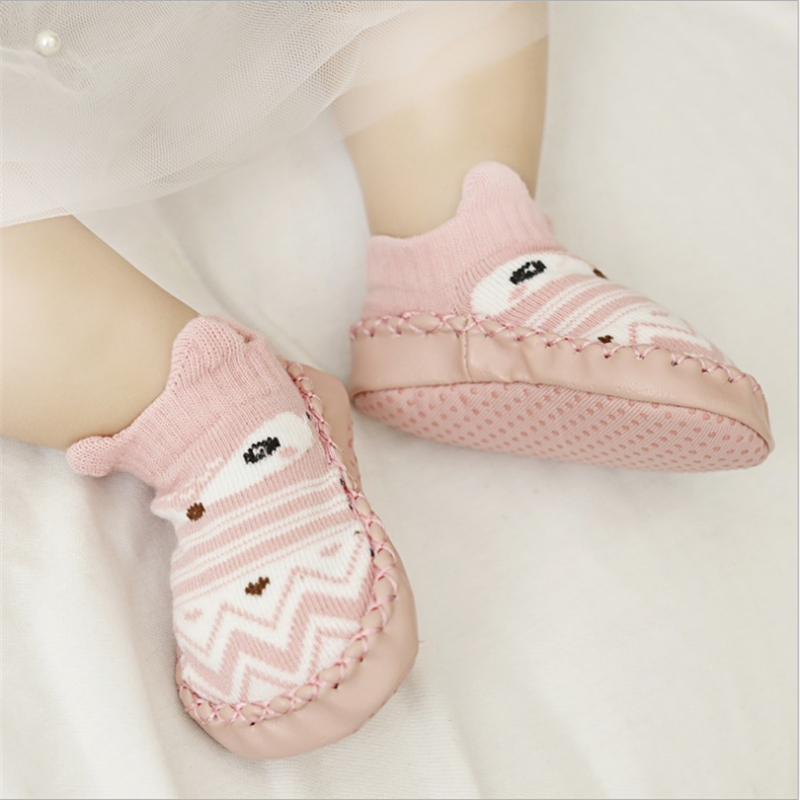 2021 Baby Socks With Rubber Soles Infant Sock Newborn Autumn Winter Children Floor Socks Shoes