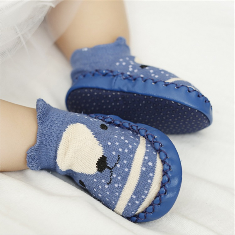 2021 Baby Socks With Rubber Soles Infant Sock Newborn Autumn Winter Children Floor Socks Shoes