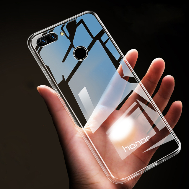 Ultra Thin Clear Silicone Phone Case For Huawei Mate 8 9 10   Back Cover +Ring Holder+Temper glass