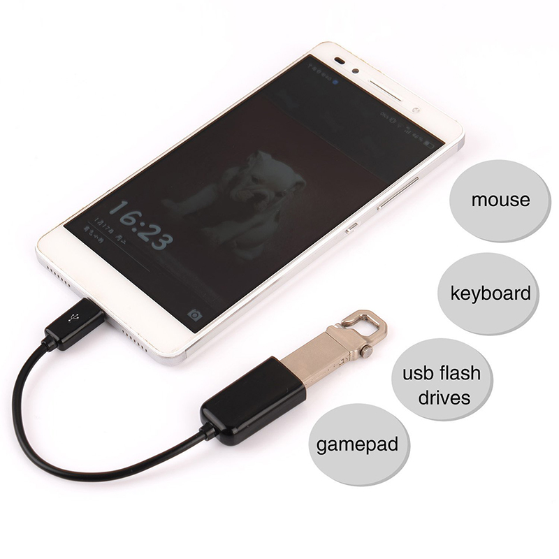 Micro USB OTG Micro-USB to USB A Adapter Cable