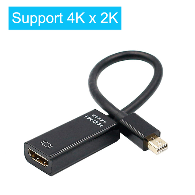 Mini Displayport To HDMI-Compatible 4k 1080P Cable Projector TV Projetor DP Display Port 1.4
