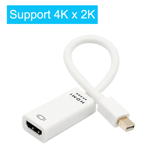 Mini Displayport To HDMI-Compatible 4k 1080P Cable Projector TV Projetor DP Display Port 1.4
