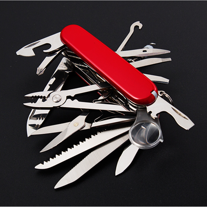 Swiss Fold Army Edc Gear Knife Survive Pocket Camp Outdoor Multiuso Champ Tool Multitool Multi