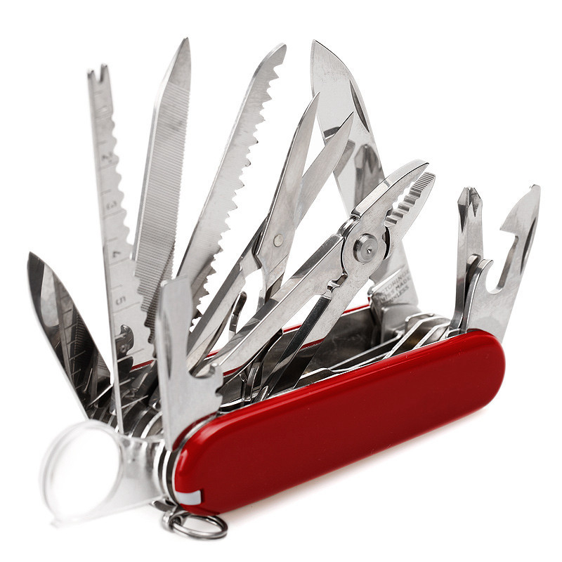 Swiss Fold Army Edc Gear Knife Survive Pocket Camp Outdoor Multiuso Champ Tool Multitool Multi