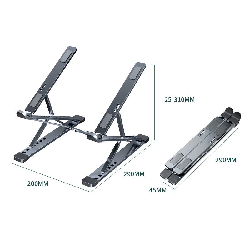 Adjustable Laptop Stand Aluminum For Macbook Computer PC iPad Tablet Table Support Notebook Stand