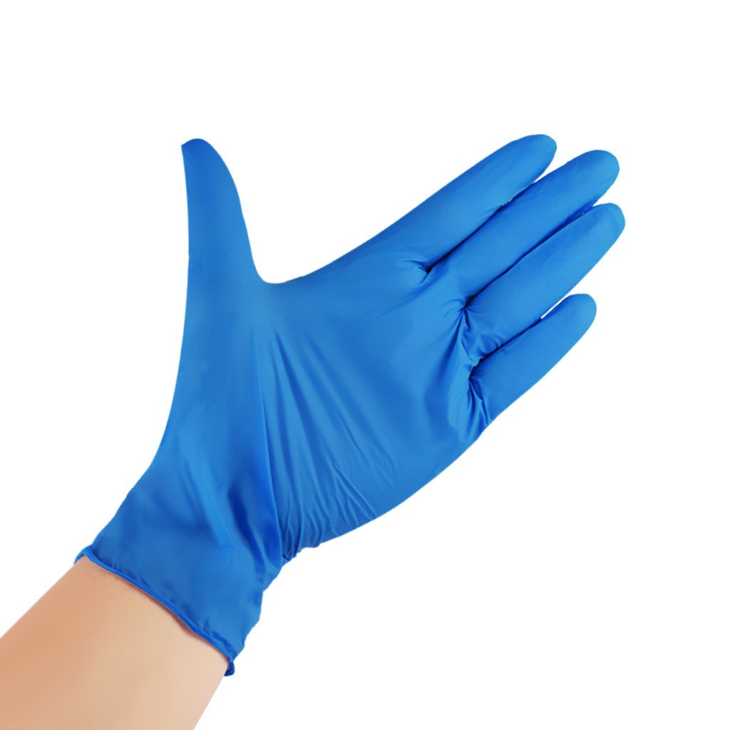 Nitrile Disposable Gloves Waterproof Powder Free Latex Gloves For Household Kitchen Laboratory