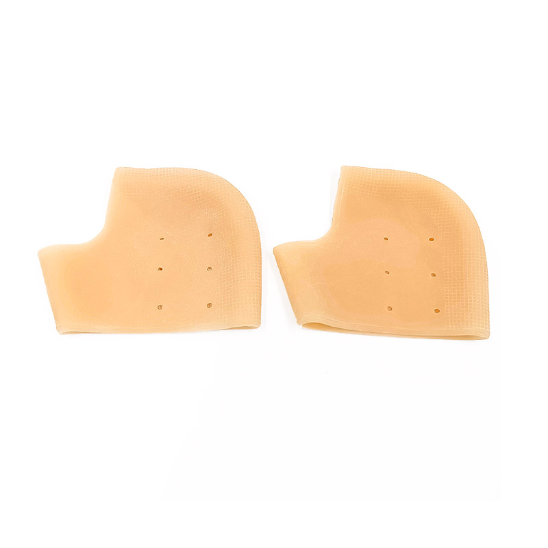 2 Pieces Heel Protector Protective Sleeve Heel Spur Pads for Relief Plantar Fasciitis Heel Pain