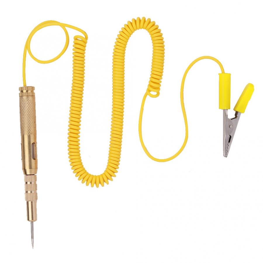 6V-24V Car Circuit Tester Probe Light System Test Probe Lamp Auto Light Lamp Voltage Test Pen